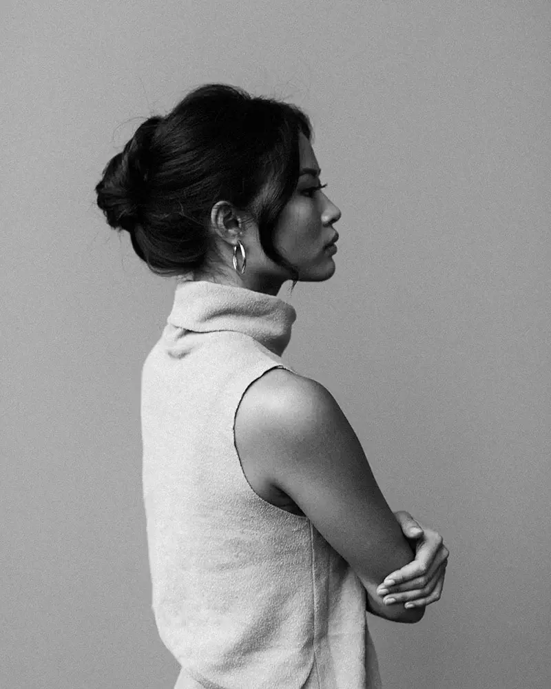 Pikfine Gilda Bold Creole 25 mm vergoldetes Silber